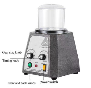 Machine de polissage de bijoux de capacité de 500g Machine de polissage de bijoux gobelet magnétique à vendre - Product Image 5