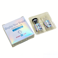Étiquettes personnalisées pour flacons miniatures de 3 ml, 10 ml, 15 ml, autocollants en vinyle imperméables pour peptides