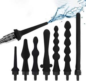 Siliconen Japanse vaginale anale reinigings douche nozzle rectale spuit seksspeeltje anale reiniging klysma voor mannen vrouwen homo lesbisch - Product Image 1