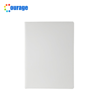 Journal en cuir de bonne qualité A4 pleine impression blanc Sublimation Carnet vierge