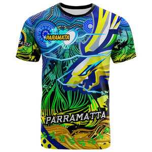Parramatta anguille taglie forti T-Shirt da uomo fornitura di fabbrica ricordo personalizzato Parramatta anguille Anzac <span class=keywords><strong>citazione</strong></span> con papavero T Shirt donna - Product Image 3