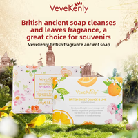 Jabón de Baño Artesanal con Aroma a Naranja Dulce de Alta Calidad al por Mayor, Jabón Hidratante con Vitamina E de 150 g, Jabón Blanqueador para Piel Grasa