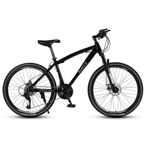 Bicicleta de Montaña de 26 Pulgadas con Rueda de una Pieza, 21/30 Velocidades, Acero de Alto Carbono, Frenos de Disco Dobles, Precio de Fábrica, para Hombre - Product Image 1