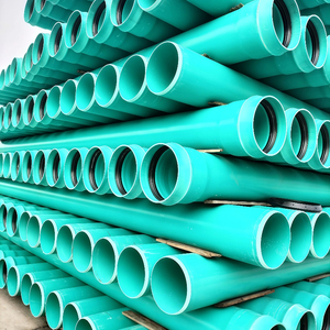 Tuyau d'égout en <span class=keywords><strong>PVC</strong></span> ASTM D3034 SDR35 SDR26, 4, 6, 8 pouces, <span class=keywords><strong>110</strong></span>, 160, 200 mm, avec joint intégré et extrémité cloche, prix pour système de drainage et plomberie - Product Image 6