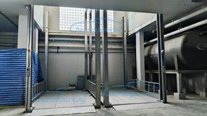 4-Post hidrolik luar ruangan mobil baja pengangkat parkir Lift otomatis lantai ke lantai Transfer <span class=keywords><strong>Platform</strong></span> untuk Carports peralatan angkat otomatis - Product Image 3