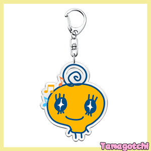 Porte-clés dessin animé <span class=keywords><strong>Tamagotchi</strong></span> Kuchipatchi Mametchi Memetchi Momotchi 6cm, décoration de sac, cadeaux pour amis et fans, emballage original - Product Image 2