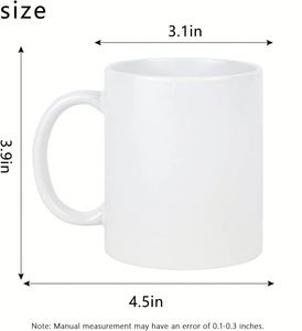 Tazas de Cerámica Personalizadas con Logotipo de 11 oz y 15 oz, Regalos, Obsequios Promocionales, Taza de Café de Cerámica Impresa, Fabricante de Tazas de Cerámica Personalizadas - Product Image 2