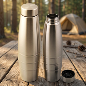 Single Wall Stainless Steel Tumbler 750ml Eco-Friendly Comfortable Hand Grip <b>Hot</b> <b>Cold</b> Thermal Indoor Outdoor Gym Drinking - Product Image 3