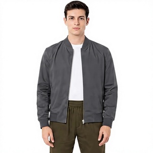 Nouvelle Veste Teddy Homme Personnalisée en Cuir PU de Haute Qualité, Collection Printemps Décontractée, Vente en Gros Directe Usine, ODM, Logo Privé - Product Image 1