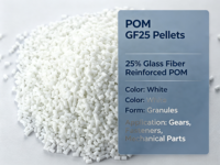 Granulés de POM vierge GF25, 25 % de fibres de verre, haute résistance, dimensionnellement stables, pour roulements et fixations automobiles