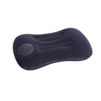 Oreiller de voyage gonflable compressible, coussin de bureau, oreiller carré gonflable, oreiller gonflable portable et pliable pour l'extérieur