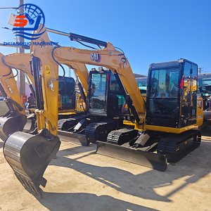 Excavadoras de cadenas Caterpillar CAT305.5 CAT305.5E2 usadas de alta eficiencia, 5.5 toneladas, miniexcavadora Cat305.5 original usada en venta - Product Image 2