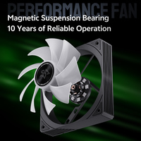 SNOWMAN AX660 Dual Towers Cost-Effective 2 Fans ARGB PC CPU Radiator With 6 Heatpipes Colorful Lighting Cooler