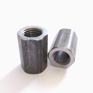 Industrial Grade Carbon Steel Polished Finish Straight Thread Rebar Sleeve 25mm/32mm/40mm for Dam Water <b>Conservancy</b> Project - Product Image 4