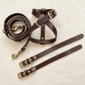 Deri eller serbest köpek tasma bel giyilebilir tasarım küçük orta büyük köpekler için uygun ayarlanabilir dayanıklı <span class=keywords><strong>Pet</strong></span> yürüyüş tasma - Product Image 5