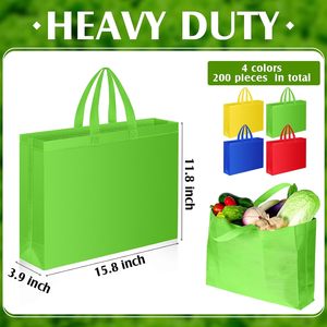 Custom Personalizada Non Woven Ecobag Shopper Tnt <b>Bag</b> Wholesale Grocery Reusable Shopping <b>Bag</b> With Logo - Product Image 3