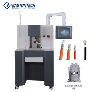 大型正方形自動車用エネルギーワイヤーハーネスラグ圧着機EW-5210-40TS 10-240mm2ケーブル圧着機 - Product Image 1