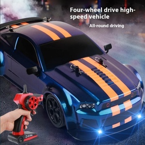 Voiture de course RC 4x4 haute vitesse avec moteur brushless, éclairage LED, télécommande 2.4G, drift rapide, facile pour les enfants - Product Image 2