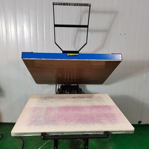 Máquina de Prensa de Calor por Sublimación Manual Nueva de 100*80cm, Papel de Transferencia Industrial con Cajón Deslizable para Camisetas y Ropa - Product Image 4