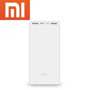 מקורי Xiaomi ZMI כוח בנק 20000mAh הילה QB821 LED תצוגה דיגיטלית עם מרק USB & סוג-C שני -דרך מהיר תשלום PowerBank