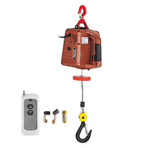 Polipasto eléctrico Precio de fábrica Pequeño <span class=keywords><strong>200KG</strong></span> Personalizado Proporcionado Estándar <span class=keywords><strong>Micro</strong></span> Cuerda de alambre móvil Polipasto eléctrico Polipasto portátil - Product Image 5