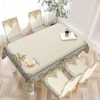 Housse de chaise de salle à manger Kongyu Home Textiles en Spandex extensible, motif floral baroque, élastique universelle, vente en gros