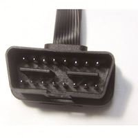 OBDII OBD2 M to 2F Y Cables Splitter Extension Connector OBD 2 M to 2F 16 Pin Male to Dual Female Extension Cable