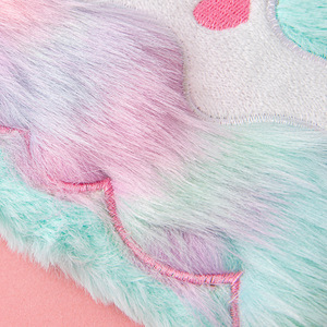 Cuaderno de Peluche con Estampado de Estrellas en Degradado Estético, 80 Páginas, Diario para Estudiantes, <span class=keywords><strong>5</strong></span> Colores, Bonito Regalo, Bloc de Notas - Product Image 3