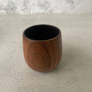 Vaso de Whisky de Madera Hecho a Mano con Logotipo Personalizado, Taza de Madera para Café, Té, Cerveza, Vaso de Whisky de Madera, Taza de Agua para Hombre - Product Image 5
