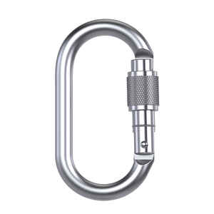 Mosquetón de Acero de Alta Resistencia CLIWIZ, Venta al por Mayor de Fábrica, 25KN, Cierre Ovalado, Tratamiento Electrolítico para Industria Pesada, Gancho de Seguridad - Product Image 2