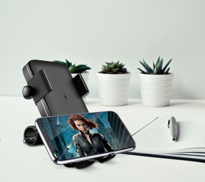 Support de téléphone portable intelligent de haute qualité avec batterie externe pour vélo avec chargeur sans fil - Product Image 4