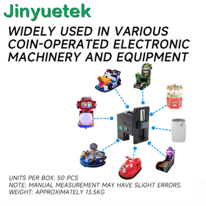 Aceptador de Monedas Múltiples JY-626 para Máquinas de Juego Comerciales y Sistemas de Venta Automática con Memoria para 6 Monedas, Electrónico y Multid denominación - Product Image 4