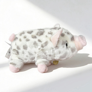 Juguete de Peluche de Cerdo Personalizado Súper Suave con Relleno de Algodón PP, 25 cm, 4 Colores, Unisex, Lindo Regalo de Cumpleaños - Product Image 1