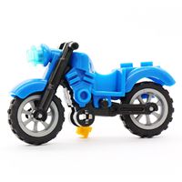 Jouets de construction Montessori pour enfants populaires : voitures, motos et accessoires
