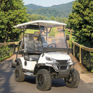Haute qualité 5KW moteur 72V batterie au lithium 4 places voiturettes de golf électriques prix bon marché <span class=keywords><strong>voiture</strong></span> buggy pour terrains de golf - Product Image 1