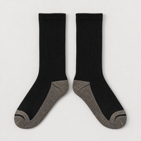 Chaussettes de sport classiques professionnelles de haute qualité, personnalisées avec logo, en tissu côtelé doux, pour hommes et femmes