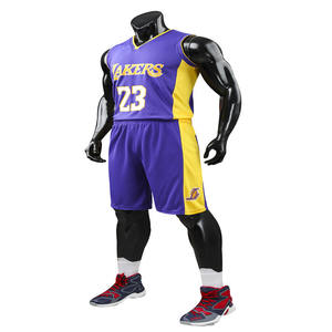 Camiseta de los Lakers N.° Ropa de baloncesto para adultos <span class=keywords><strong>23</strong></span> y 24, ropa de verano unisex sin mangas con cuello en V, números de equipo, envío directo - Product Image 4