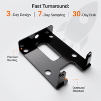 Fabrication sur mesure de tôles métalliques de précision TZR OEM, support en U robuste, assemblage métallique noir brillant