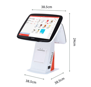 Système de point de vente (PDV) pour supermarché A4D avec Bluetooth, NFC, Wi-Fi 6, imprimante thermique, lecture de codes QR, garantie 1 an, ZHONGJI - Product Image 1