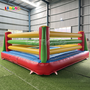 Structure <span class=keywords><strong>gonflable</strong></span> <span class=keywords><strong>de</strong></span> <span class=keywords><strong>boxe</strong></span> interactive avec trampoline pour <span class=keywords><strong>location</strong></span> événementielle - Product Image 1