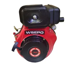 WSE188f Electric Start 11HP With Taper Shaft Output Air Cool Diesel Engine For Generator Set Purpose