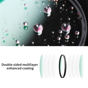 K & F concepto 82mm filtro de la Lente de la Cámara de ablandamiento Filtro de lente 1/4 de la niebla filtro de la lente para cámara <span class=keywords><strong>dslr</strong></span> - Product Image 2