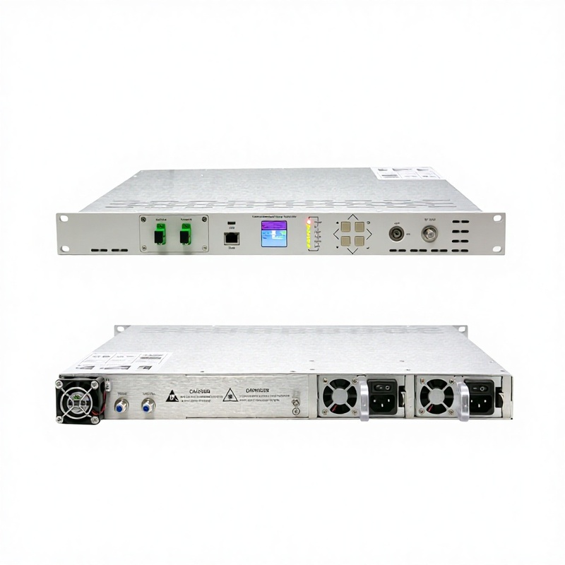 Fiber CATV 2 Ports Optical Transmitter