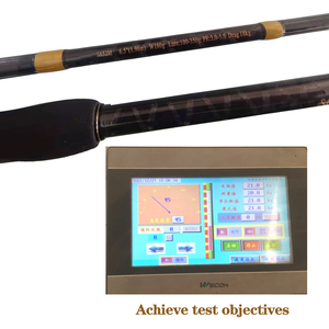 Canne à pêche lente double gagnant Carbon 6'5 "1.96m Sections et demi Poids <span class=keywords><strong>du</strong></span> leurre 100 ~ 350g Guides Fuji et siège <span class=keywords><strong>du</strong></span> moulinet - Product Image 5