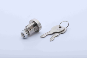 Zinc moulé sous pression Conception étanche Serrure à came Serrure de boîte aux lettres avec couvercle anti-poussière NA14 Clé finition <span class=keywords><strong>Chrome</strong></span> / Nickel - Product Image 5