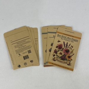 Sobres de Papel Kraft Personalizados con Logotipo para <span class=keywords><strong>Semillas</strong></span>, Sobres Pequeños Autoadhesivos para Plantas, Empaquetado de Papel Plantable para <span class=keywords><strong>Semillas</strong></span> - Product Image 2
