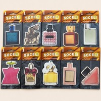 Diffuseur suspendu en papier de coton écologique OEM avec huile essentielle naturelle pour un parfum durable des véhicules