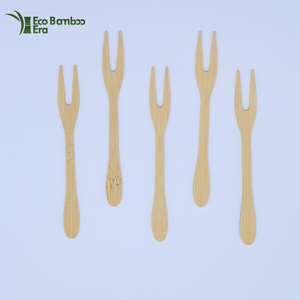 90Mm Biểu Tượng Tùy Chỉnh <span class=keywords><strong>Mini</strong></span> Dùng Một Lần Bộ Đồ Ăn Tre Ngã Ba <span class=keywords><strong>Mini</strong></span> Trái Cây Chọn Tre Dao Kéo Màu Tự Nhiên - Product Image 6