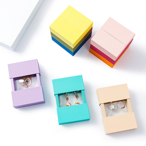 Boîtes personnalisées à logo, boîtes coulissantes en carton, boîtes cadeaux en papier personnalisées, emballage cadeau pour bijoux - Product Image 2