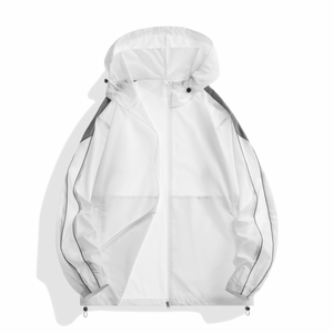 Ropa de protección solar para exteriores con logotipo personalizado, protección UV UPF50+, ropa deportiva transpirable, cortavientos transpirable, popular. - Product Image 1